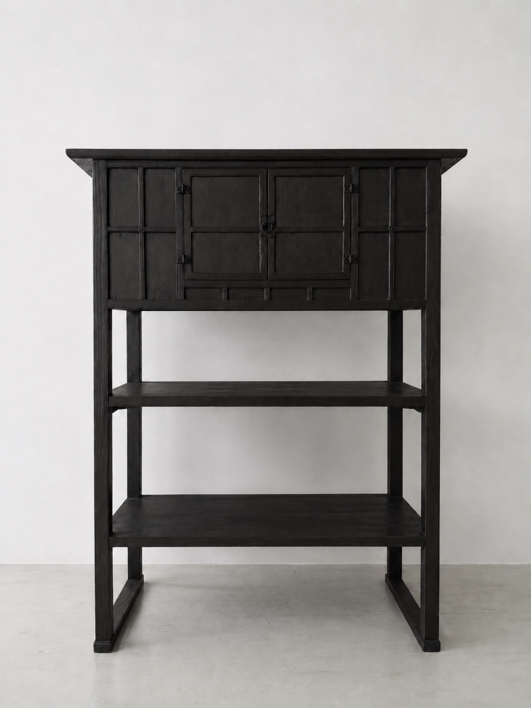 Black Wood Shelf