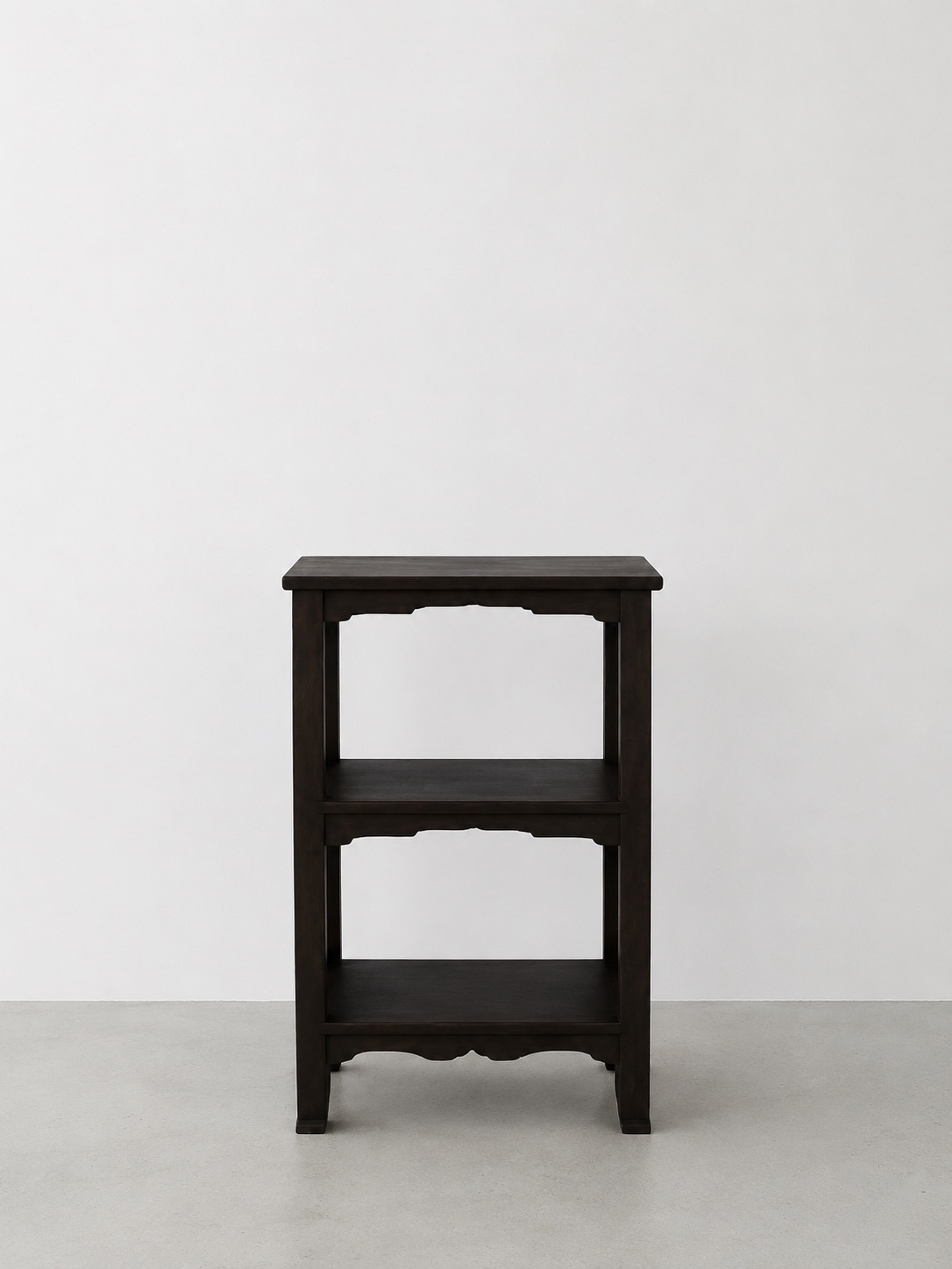 Small Dark Wood Shelf